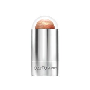 NIB r.e.m. beauty mélange à trois blush & highlight stick in petal